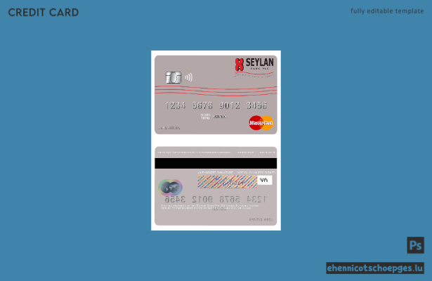 Sri Lanka Seylan Bank Plc Mastercard Beispielvorschau